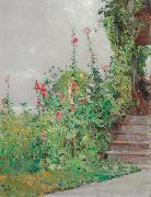 Childe Hassam Celia Thaxter Garden, oil